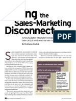 Curing The Sales Marketing Divide