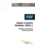 Aspen Custom Modeler 2004.1: Dmcplus Controllers Interface Guide