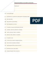 Ficha de Verificação de Leitura Do Cavaleiro Da Dinamarca