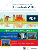 Announcement Indoanesthesia