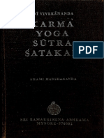 Karma Yoga Sutra Satka Swami Vivekananda Ed Swami Harshananda R.K. Mutt