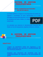 Sistema de Gestion Presupuestario