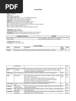 Lesson Plan Test Paper