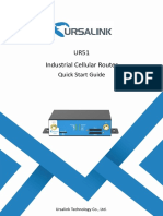 Ursalink UR51 Industrial Cellular Router Quick Start Guide