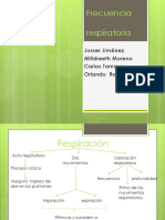 Frecuencia Respiratoria