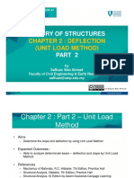 Chapter 2 Part 2 - Deflection Unit Load Method 2017