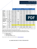 CCAI THC Tariff-Effective 1st Feb 2018 - II