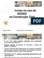 Uso Do Gesso