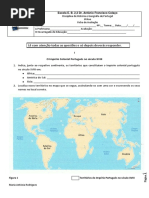 Ficha Avaliação HGP 6º Ano PDF