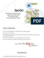 B Oxidación