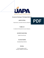 Capacitación y Desarrollo de Recursos Humanos. Tarea 1. Judith Rosa