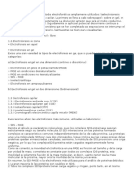 Tipos de Electroforesis