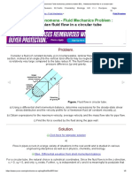 Transport Phenomena Fluid Mechanics Problem Solution BSL - Newtonian Fluid Flow in A Circular Tube PDF