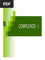 Complexos - I