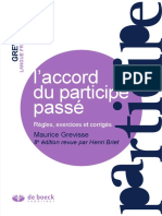 Accord Au Participe Passé 