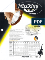 Sylvania MissKitty HID Floodlight Series Spec Sheet 5-84