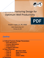 Hydraulic Fracturing Design For Optimum Well