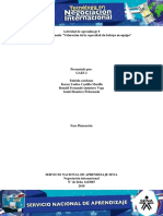 Actividad 9 Evidencia 8 Encuesta "Valoración de La Capacidad de Trabajo en Equipo"