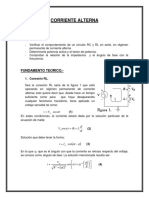 Laboratorio de Corriente Alterna