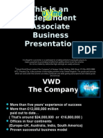 This Is An Independent Associate Business Presentation