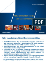 World Enviornment Day Presentation