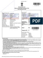 Appointment Reciept PDF