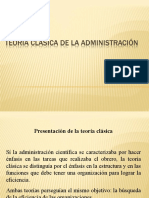 Teoria Clasica de La Administracion