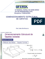 Aulas - Fundacoes Ufersa Dim Estrut Sapatas