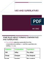 Comparatives and Superlatives