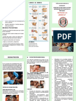 Triptico de Desnutrición