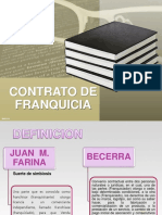 Contrato de Franquicia