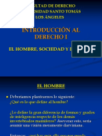 Introduccion Hombre, Sociedad y Derecho