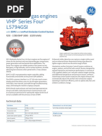 Waukesha VHP L5794gsi Product Sheet