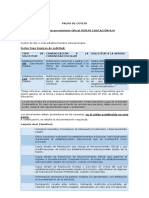 Pauta de Cotejo FUSIÓN DE ESTABLECIMIENTOS EDUCACIONALES