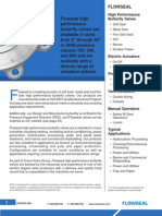 Flowseal: High Performance Butterfly Valves