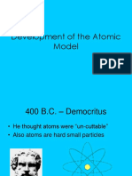 11 Development of The Atomic Model