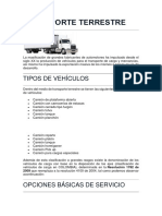 Transporte Terrestre