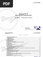 Module 03-12 Electrical Fundamentals: DC Motor - Generation Theory