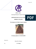 268: Plot Adjacent To St. Faith's Church, Abergavenny. Archaeological Evaluation, APAC LTD