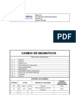 Procedimiento de Desmontaje y Montaje de Neumatico