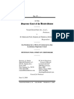 Petition For A Writ of Certiorari, Violet Dock Port, Inc. v. St. Bernard Port, Harbor, & Terminal District, No. 17 - (June 11, 2018)