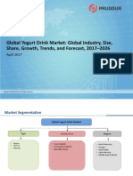 Global Yogurt Drink Market