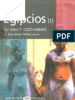 Wilkinson Gardner J. Los. Egipcios. Su Vida y Costumbres. Volumen I PDF