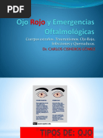 OJO ROJO y Emergencias Oftalmológicas