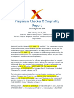 Plagiarism - Report