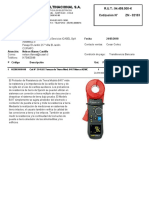 Cotizacion #Zn-32133-18-Tenaza de Tierra 6417 y Tenaza de Corriente 565 Aemc - Icasel CC