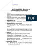 Directiva 003.16 Practicas Pre Profesionales 1