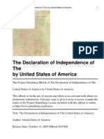 Declaration of Independence