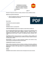 Operaciones Unitarias: Mezclado y Disolución: Lociones (Whitfield, Menticol)