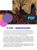 Pré - Modernismo